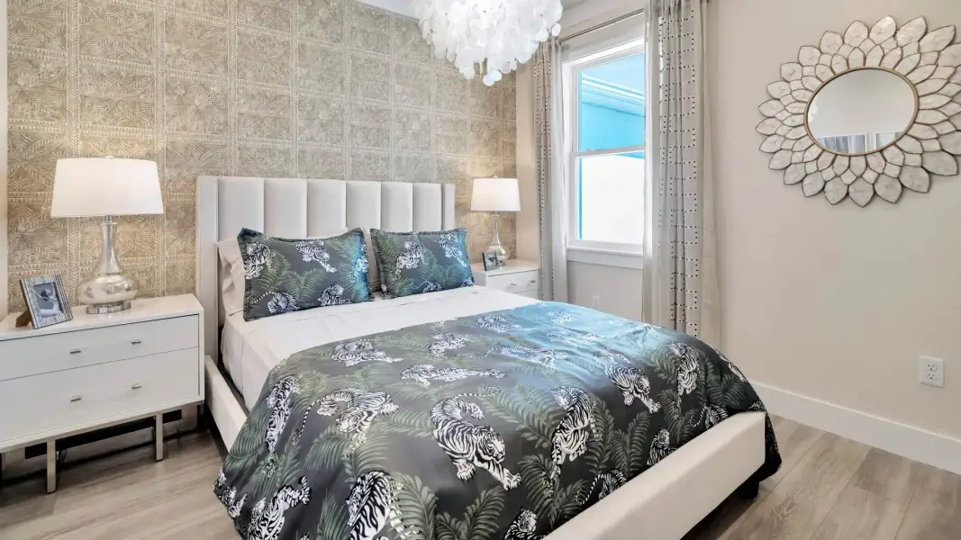 Furnished interior view inside a new home in Lagoon Residences at Epperson, Wesley Chapel (Image 22). Furnished interior view inside a new home in Lagoon Residences at Epperson, Wesley Chapel (Image 22).