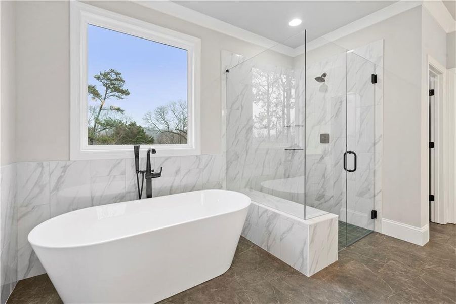 Furnished interior view inside a new home in , Marietta (Image 11).