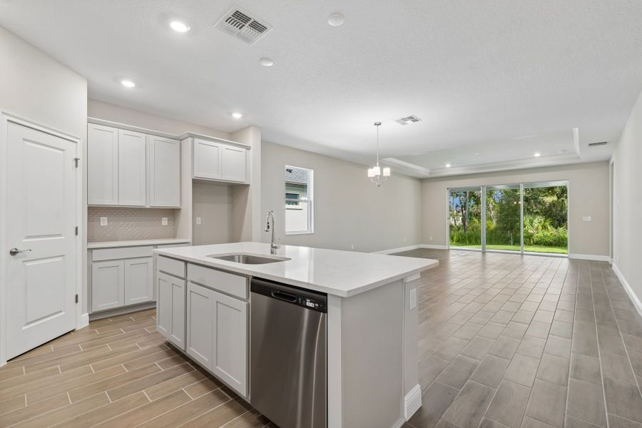 Furnished interior view inside a new home in Southern Hills Plantation, Brooksville (Image 18).