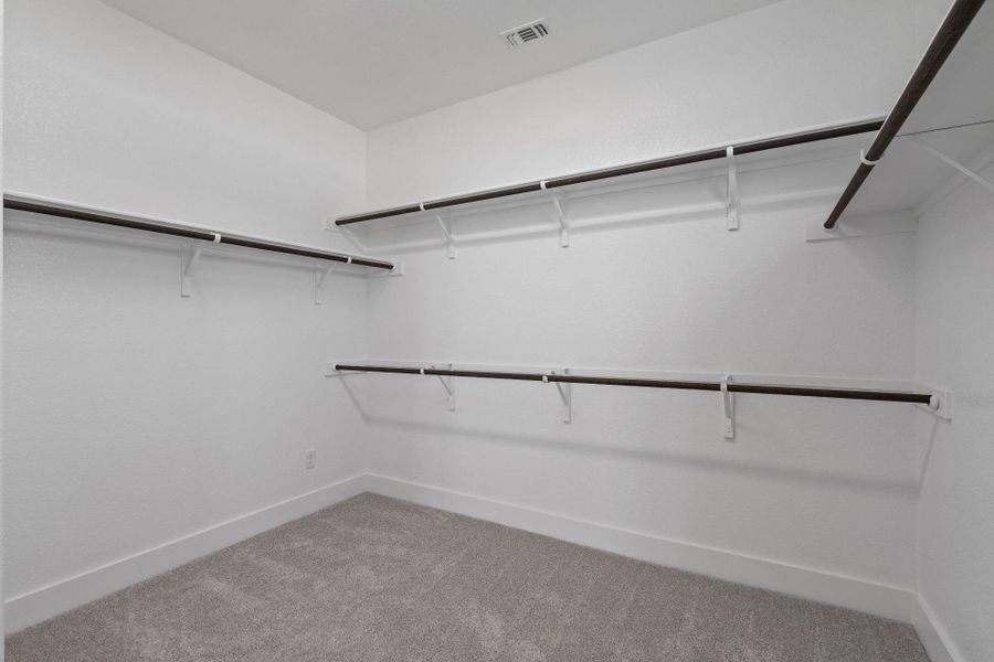 Walk-in closet in Primary Bedroom