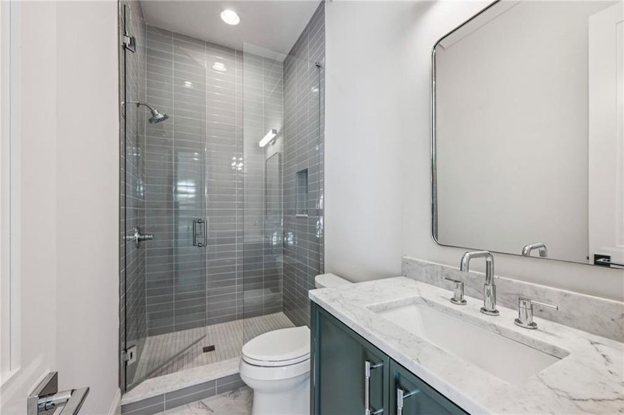 Furnished interior view inside a new home in , Atlanta (Image 49). Furnished interior view inside a new home in , Atlanta (Image 49).