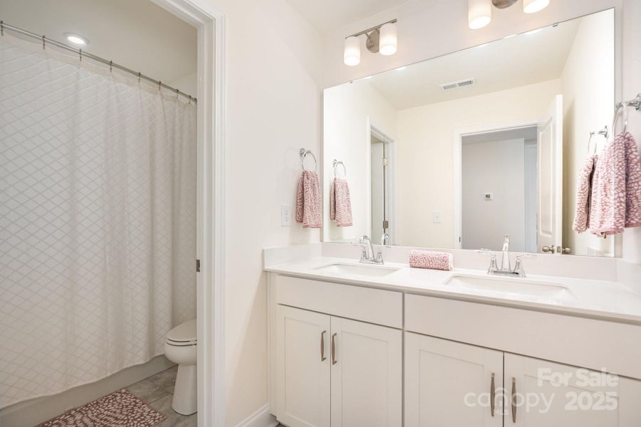 Furnished interior view inside a new home in , Clover (Image 18).