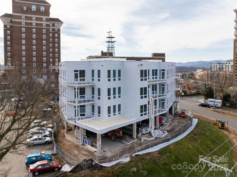 Condo located in Asheville, NC showcasing its design and architecture (Image 27).