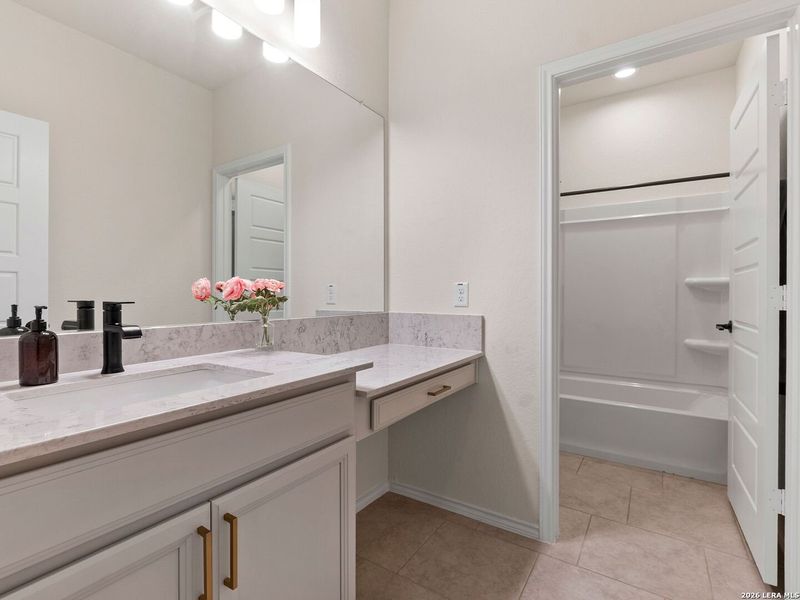 Furnished interior view inside a new home in , San Antonio (Image 27). Furnished interior view inside a new home in , San Antonio (Image 27).