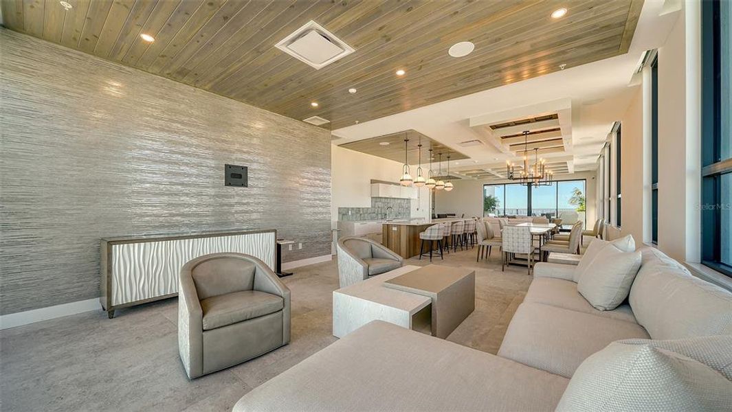 Furnished interior view inside a new home in , Sarasota (Image 17).