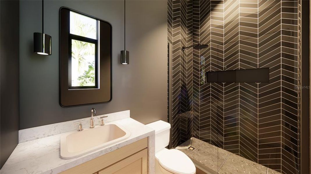 Furnished interior view inside a new home in , Tampa (Image 6). Furnished interior view inside a new home in , Tampa (Image 6).