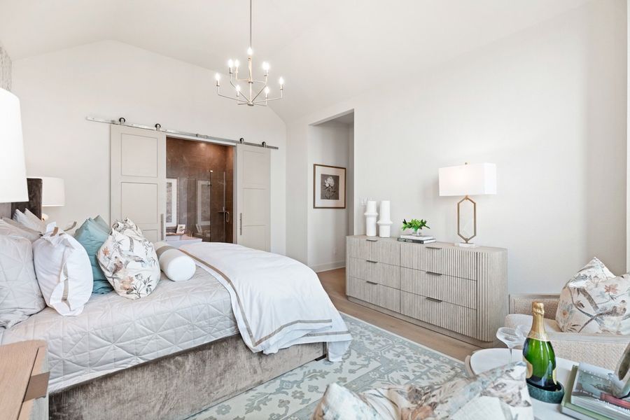 Representative Primary Bedroom - some options shown