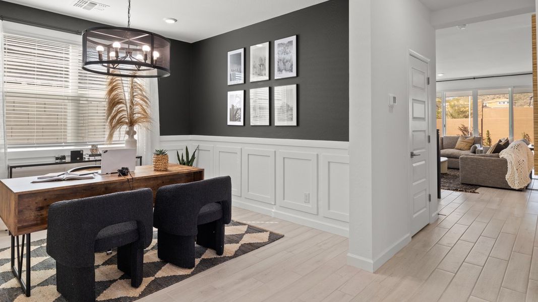 Furnished interior view inside a new home in Aloravita, Peoria (Image 5). Furnished interior view inside a new home in Aloravita, Peoria (Image 5).