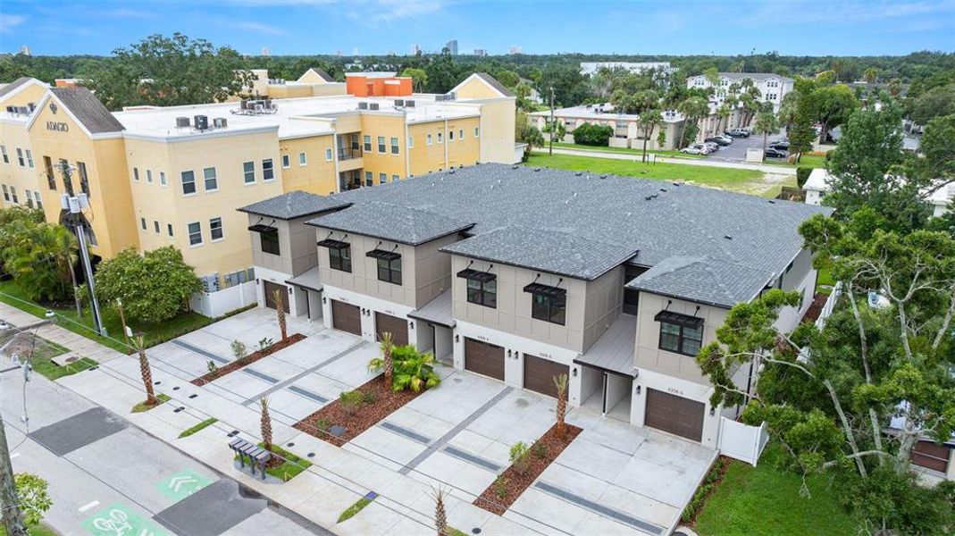 Front exterior of a new home in , Tampa, FL, highlighting curb appeal (Image 23).