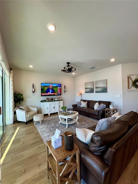 Furnished interior view inside a new home in Persimmon Park - Garden Series, Wesley Chapel (Image 10). Furnished interior view inside a new home in Persimmon Park - Garden Series, Wesley Chapel (Image 10).