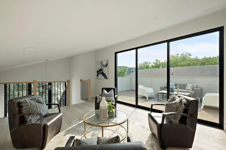 Furnished interior view inside a new home in , Austin (Image 9).