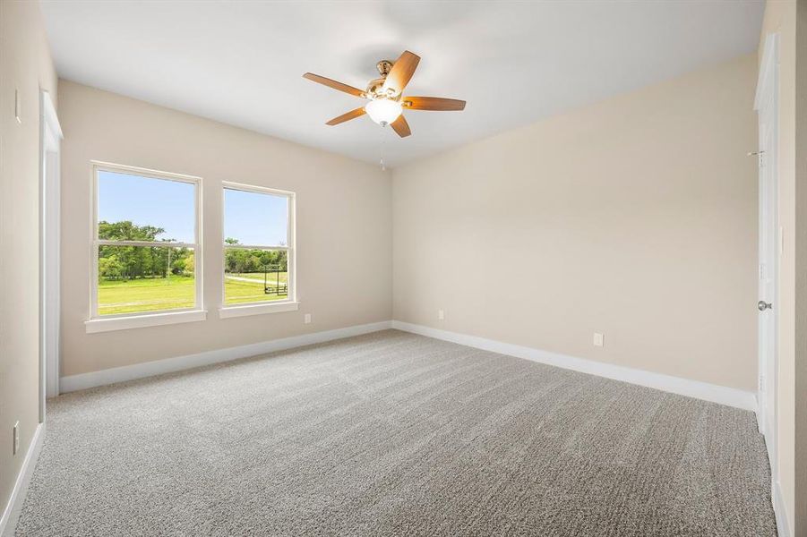 Upstairs bedroom optional flex space Upstairs bedroom optional flex space