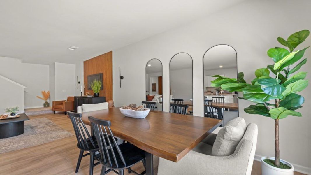 Furnished interior view inside a new home in Rolling Meadows, Jasper (Image 5).
