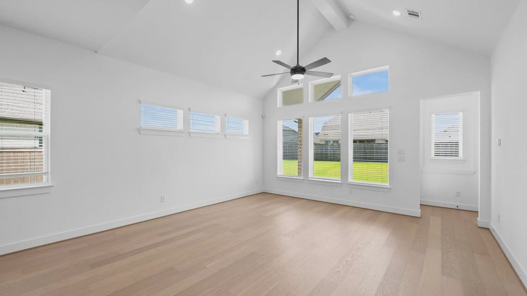 Spacious, unfurnished interior of a new home in Lariat, Liberty Hill (Image 17). Spacious, unfurnished interior of a new home in Lariat, Liberty Hill (Image 17).