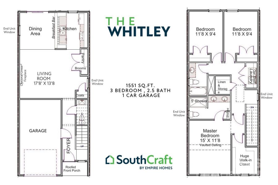 2D floor plan layout of this home in , Charlotte, NC (Image 3). 2D floor plan layout of this home in , Charlotte, NC (Image 3).