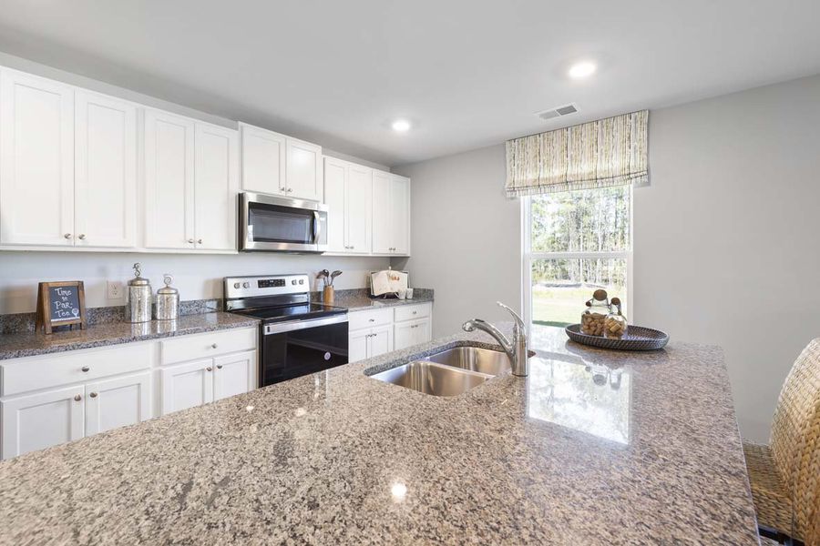 Representative furnished interior of a home built from the GALEN by D.R. Horton in The Pines at New Hampstead, Savannah (Image 13).