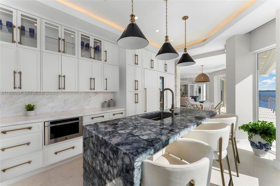 Furnished interior view inside a new home in , Key Largo (Image 16).