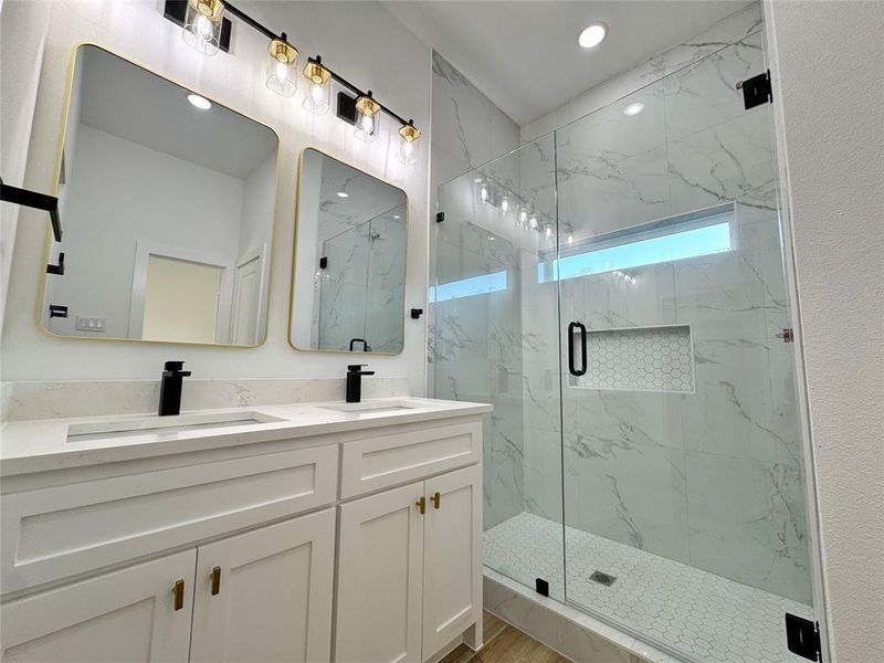 Furnished interior view inside a new home in , Greenville (Image 9).