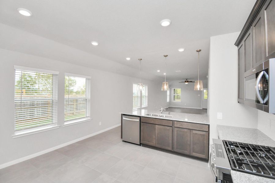 Furnished interior view inside a new home in Montgomery Ridge: Founders Collection, Montgomery (Image 15).