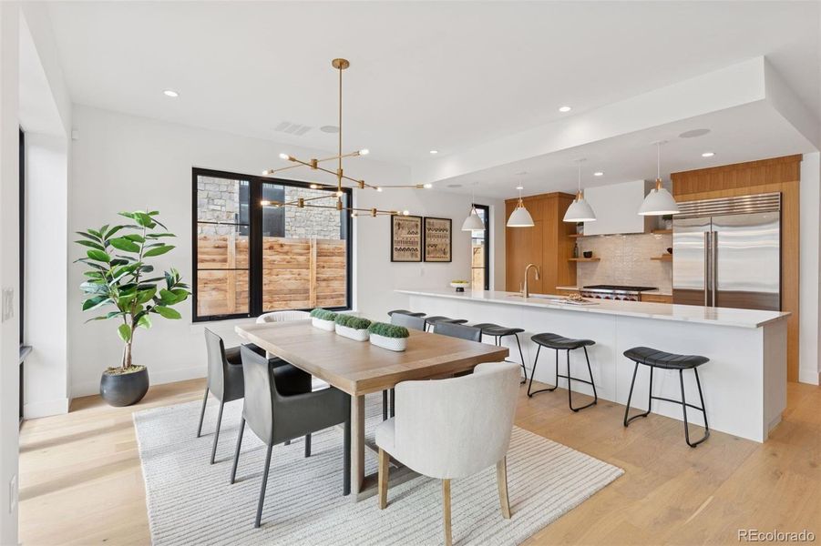 Furnished interior view inside a new home in , Boulder (Image 12).