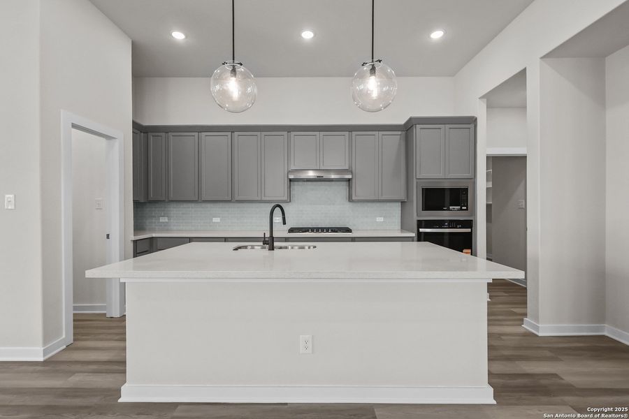 Furnished interior view inside a new home in Stillwater Ranch 45', San Antonio (Image 14).