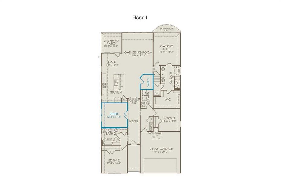 Floor plan for home