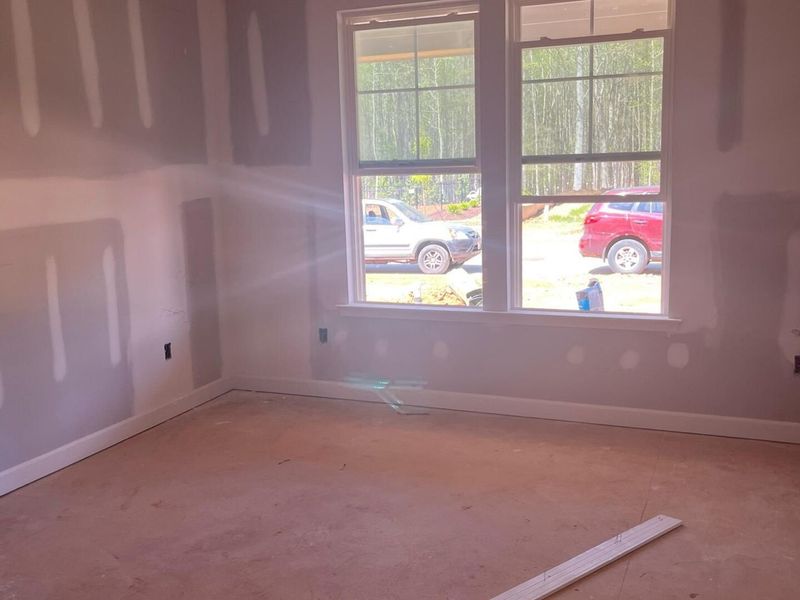 In-progress construction of a new home in Sage on North Main, Wake Forest, NC (Image 20).