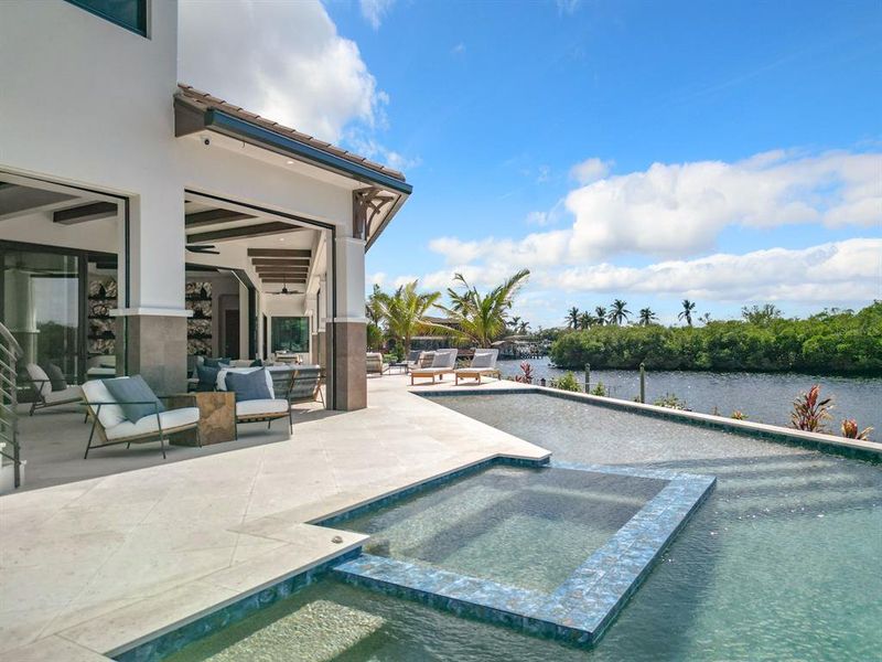 Exterior details and patio area of a home in , Fort Myers (Image 41).