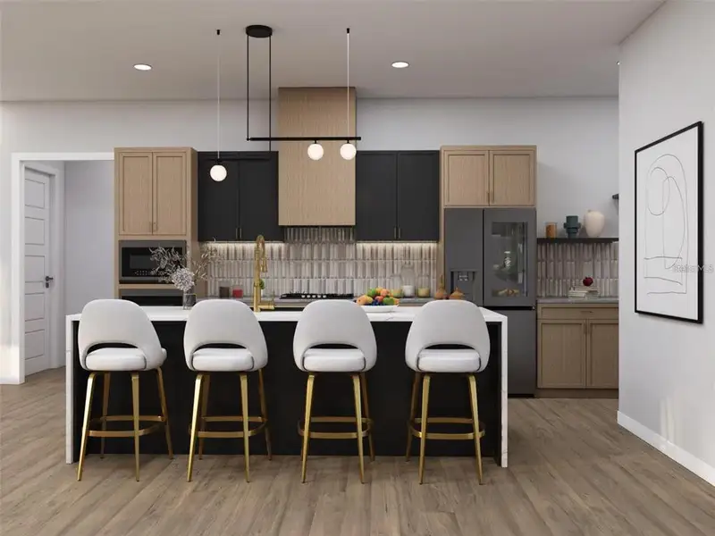 Furnished interior view inside a new home in , Palm Coast (Image 3).