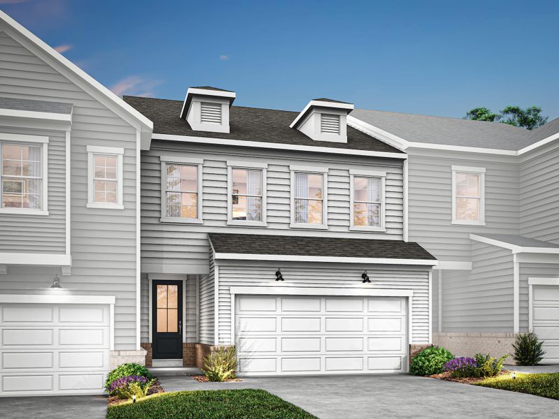 Representative exterior photo of a completed home built from the Catawba by Tri Pointe Homes in Millstone, Cramerton, NC (Image 18).