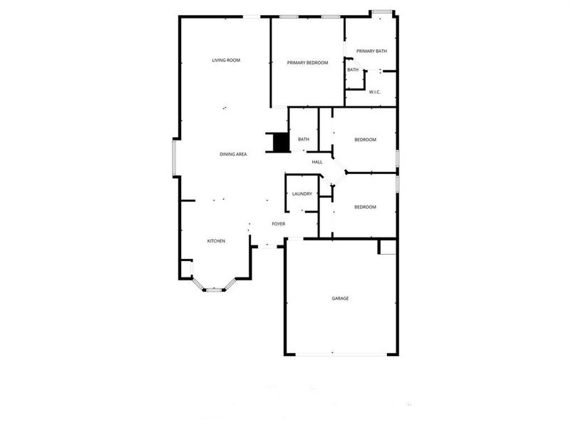 View of room layout