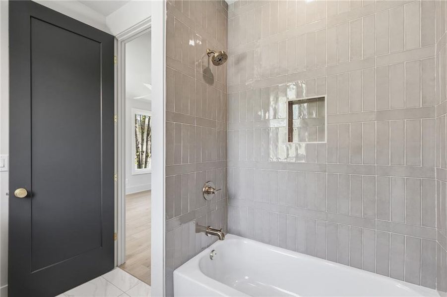 Furnished interior view inside a new home in , Atlanta (Image 17).