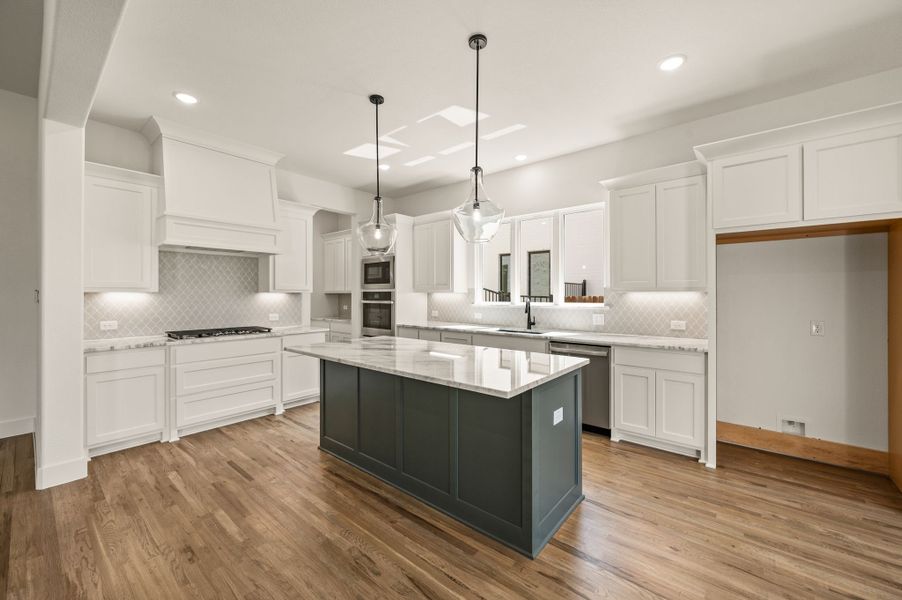 Furnished interior view inside a new home in Parks of Aledo, Aledo (Image 6).
