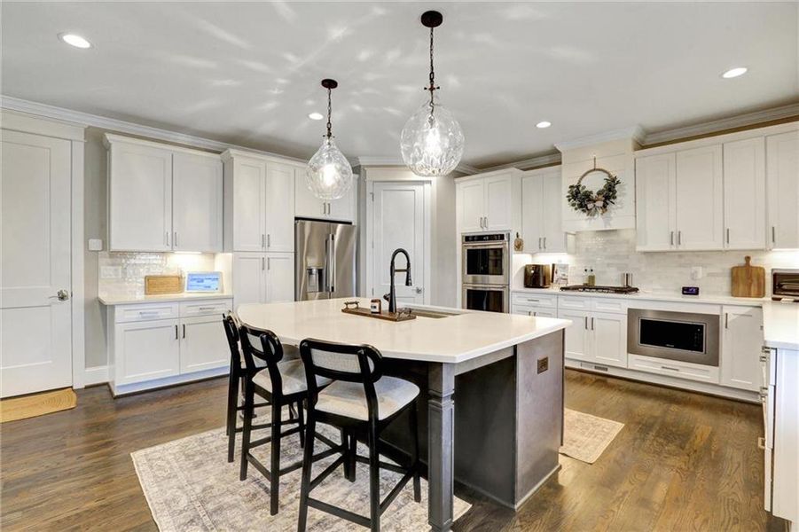 Furnished interior view inside a new home in , Buford (Image 8). Furnished interior view inside a new home in , Buford (Image 8).
