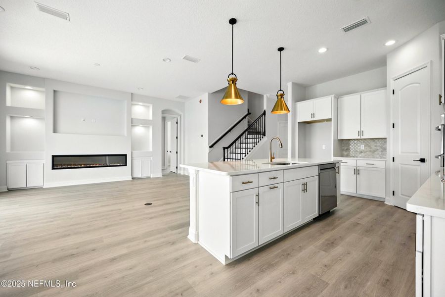 Furnished interior view inside a new home in Silver Landing At Silverleaf, St. Augustine (Image 14).