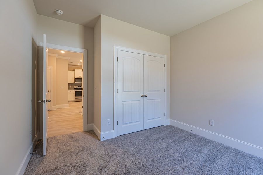 Representative unfurnished interior of a home built from the Habersham II by Great Southern Homes in Old Charleston Acres, Pelion (Image 36).