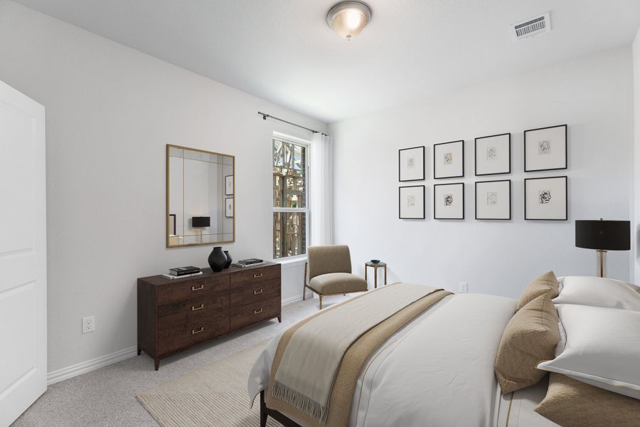 Representative furnished interior of a home built from the Driftwood by Beazer Homes in Lovers Landing, Forney (Image 12). Representative furnished interior of a home built from the Driftwood by Beazer Homes in Lovers Landing, Forney (Image 12).