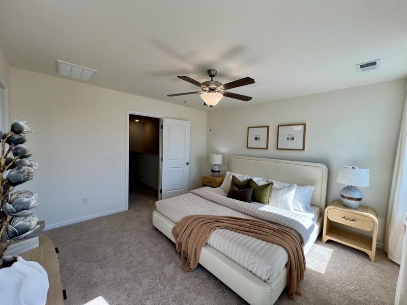 Furnished interior view inside a new home in Bellevue Townhomes, Greenville (Image 15).