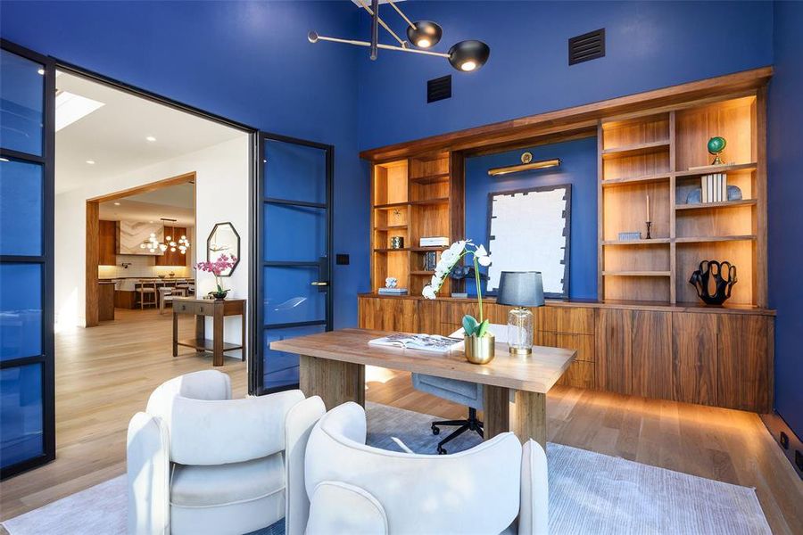 Furnished interior view inside a new home in , Dallas (Image 7).