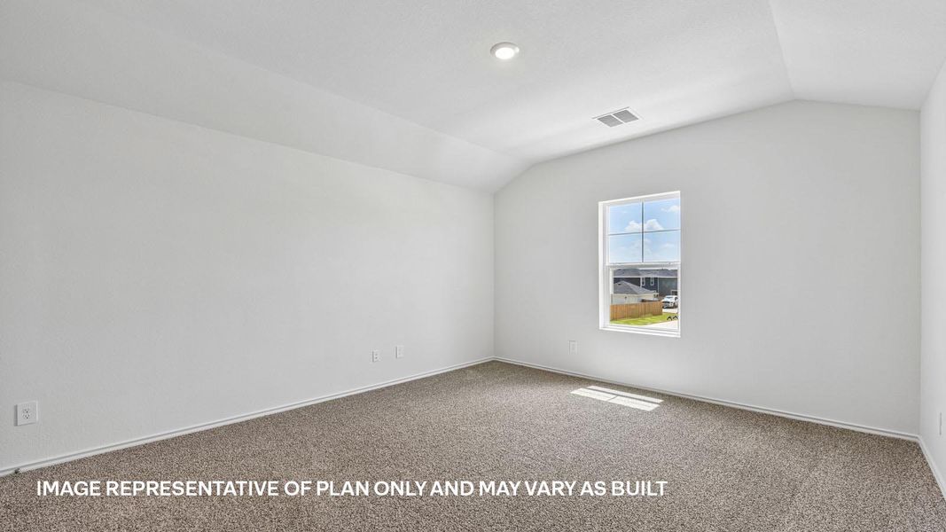 Representative unfurnished interior of a home built from the The Livingston by D.R. Horton in Valverde, Bastrop (Image 23).