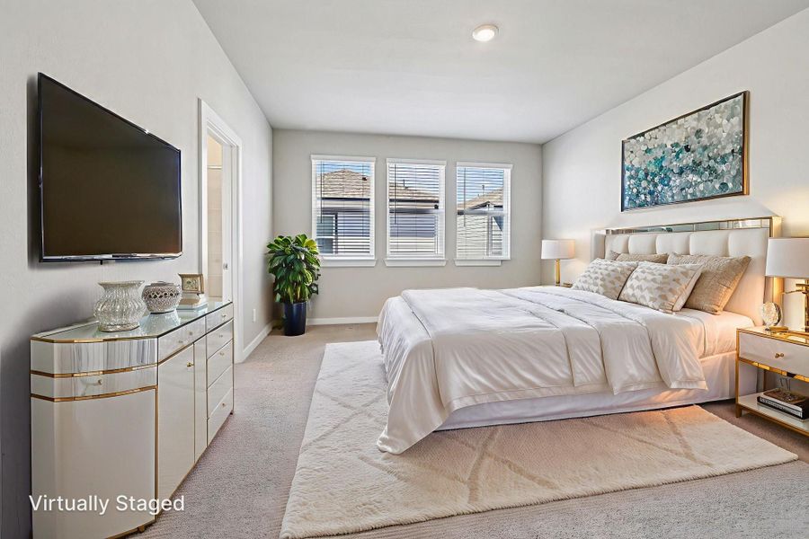 Photo is not of the actual home but is an inspirational photo of builder's model home and may depict options, furnishings, and/or decorator features that are not included. Photo is not of the actual home but is an inspirational photo of builder's model home and may depict options, furnishings, and/or decorator features that are not included.