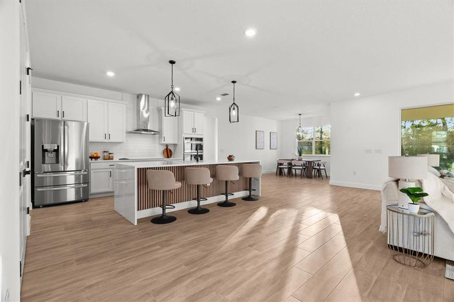 Furnished interior view inside a new home in , Orlando (Image 5).