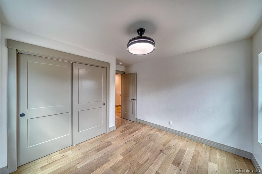 Bedroom #1 Large closet space.