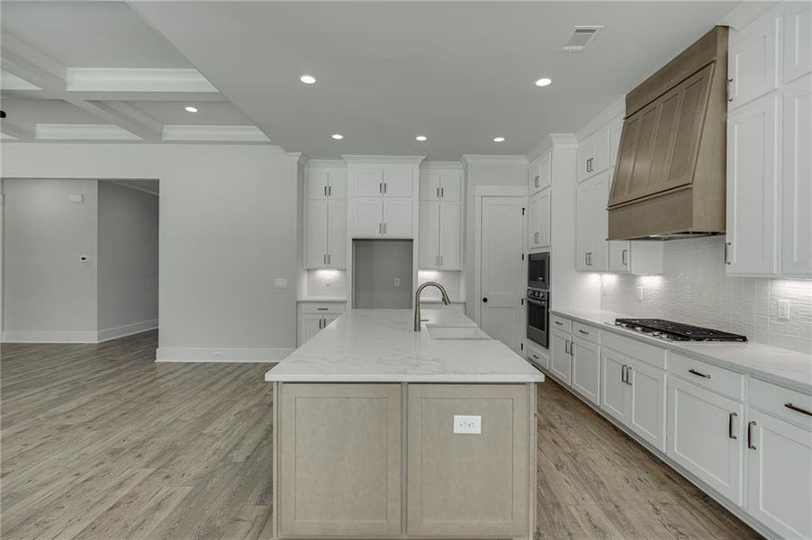 Furnished interior view inside a new home in , Statham (Image 12).