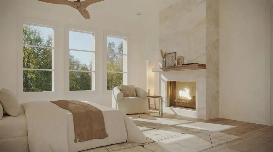 Furnished interior view inside a new home in , Dallas (Image 7).