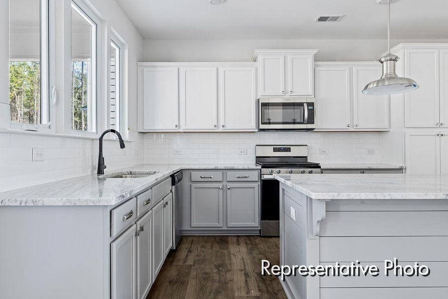 Furnished interior view inside a new home in , Ravenel (Image 2).