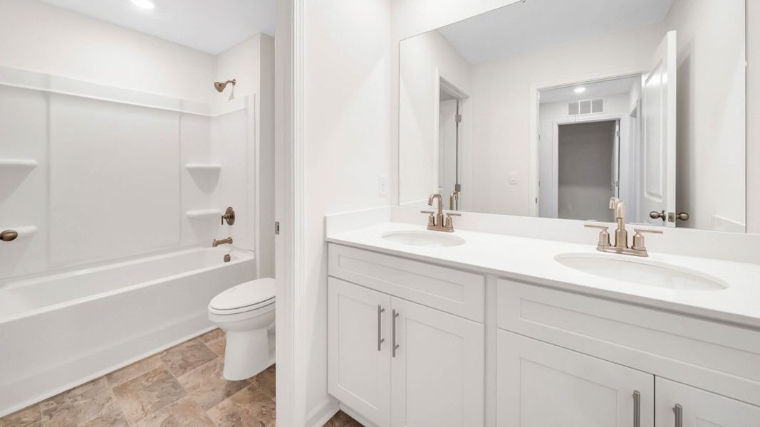 Furnished interior view inside a new home in Johnson Farms, Greeneville (Image 8).
