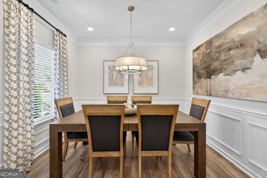 Furnished interior view inside a new home in Cobblestone Crossing Commons, Byron (Image 5). Furnished interior view inside a new home in Cobblestone Crossing Commons, Byron (Image 5).
