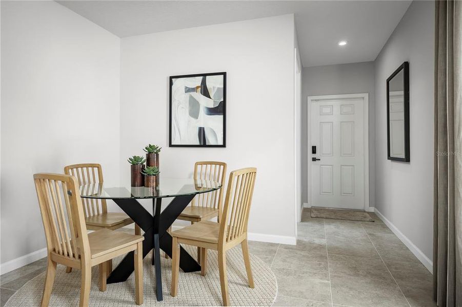 Furnished interior view inside a new home in Scenic Terrace, Haines City (Image 5).