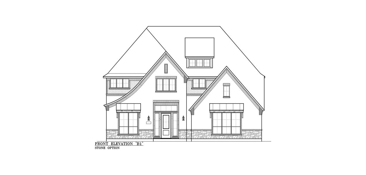 Representative rendering of the exterior for the Lakewood 60/65’s by Chesmar Homes (Image 2).